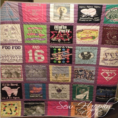 etsy tshirt quilt