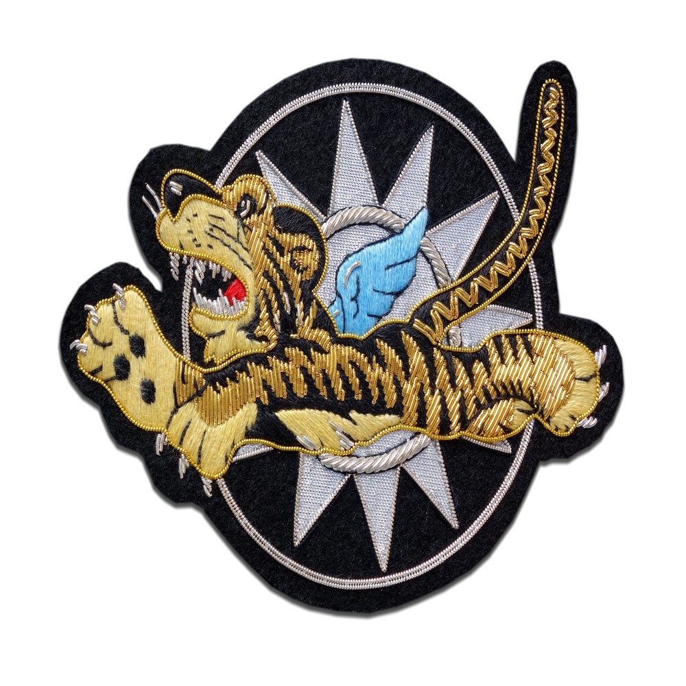Mod Parka and Blazer Badges — Flying Tigers bomber jacket patch