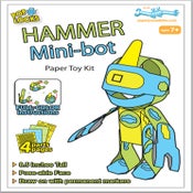 Image of "Hammer" Mini-Bot | Pre-Cut Paper Kit