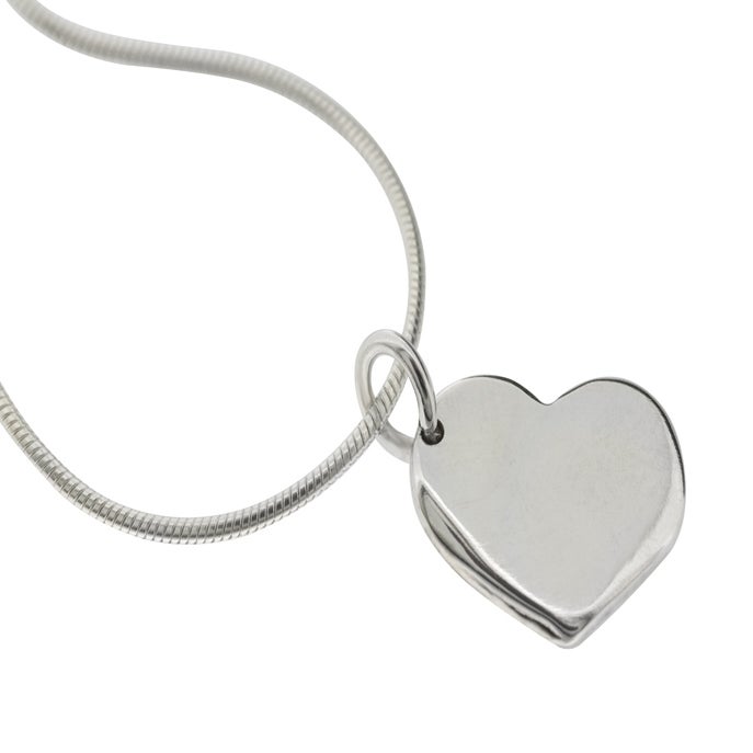 "Little" Heart Sterling Silver Necklace / Hilary&June