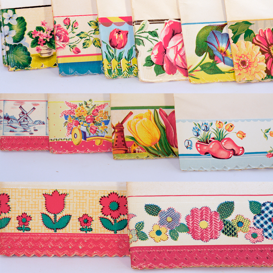 Vintage Shelf Liner / Hedgerow General