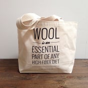 Image of “High-Fiber” tote bag