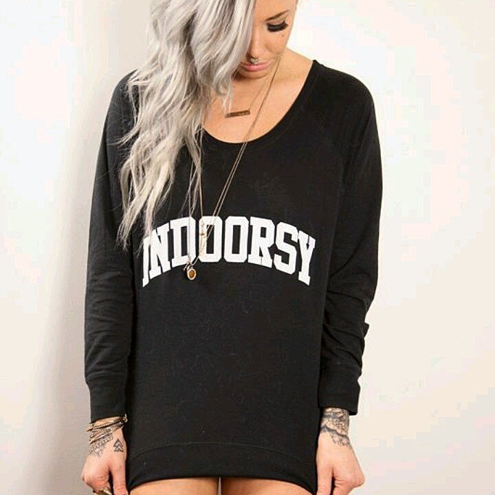 indoorsy sweatshirt