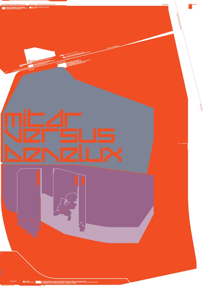 Image of 'miTDR™ versus Benelux' A3 Litho Print