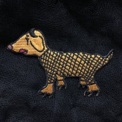 Goth Dog Patch - Sick Animation Shop