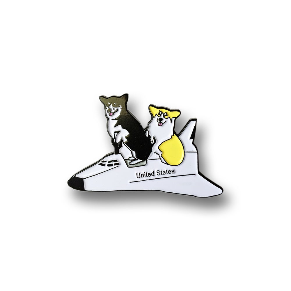 Image of Space Corgis Pin
