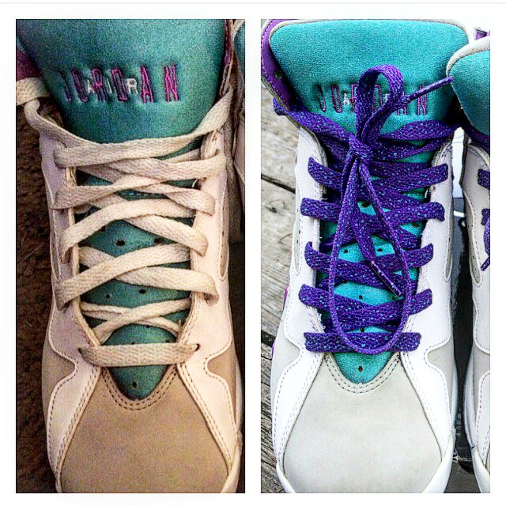 Exclusive Grapes LE Custom Shoe Laces / SNKRHD CUSTOM LACES