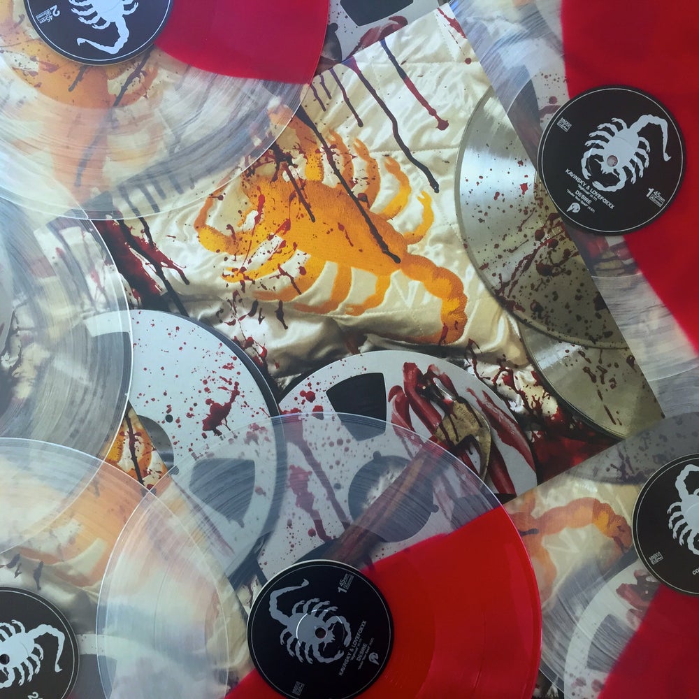 Image of DRIVE 12" On 180 Gram Ultra Clear Dipped In Driver's Blood