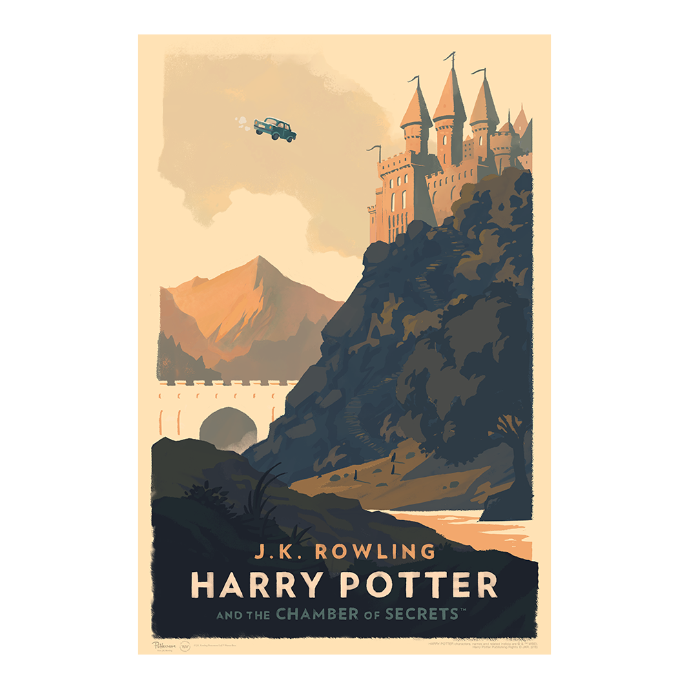 Image of Harry Potter and the Chamber of Secrets Art Print