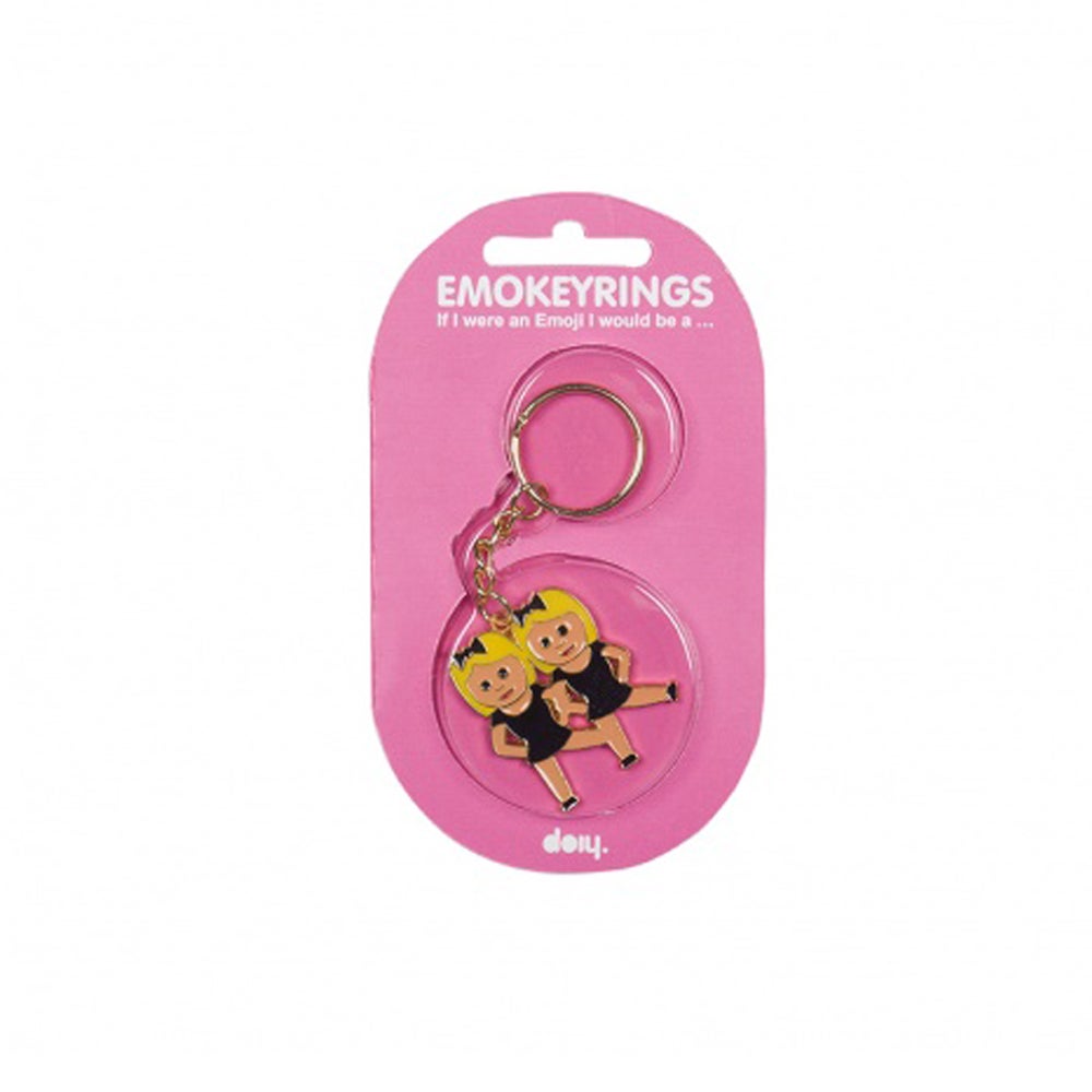 JZK Lot de 24 mini porte-clés Emoticon en peluche de 5 cm
