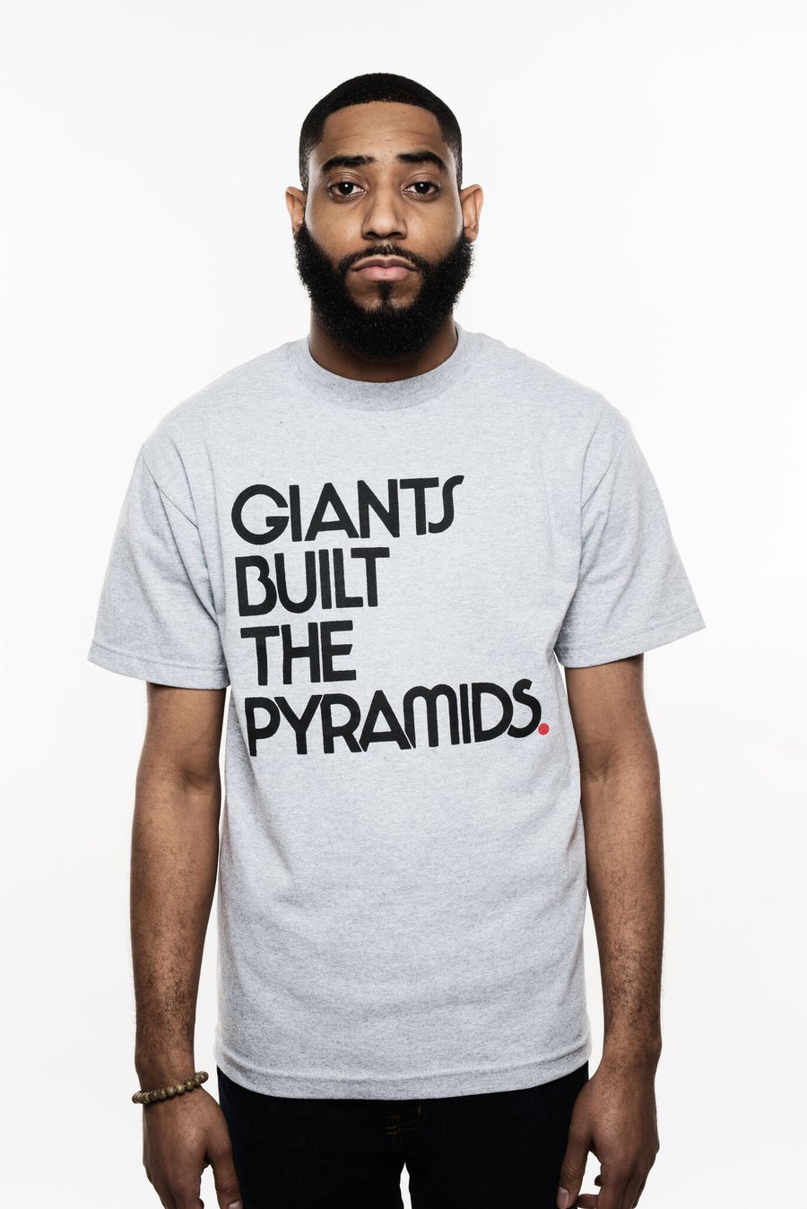 Image of GIANTS BUILT THE PYRAMIDS - Grey