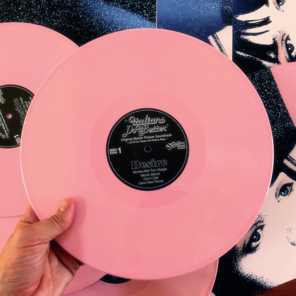 Image of DESIRE LP On 180 Gram Bubblegum Pink Vinyl