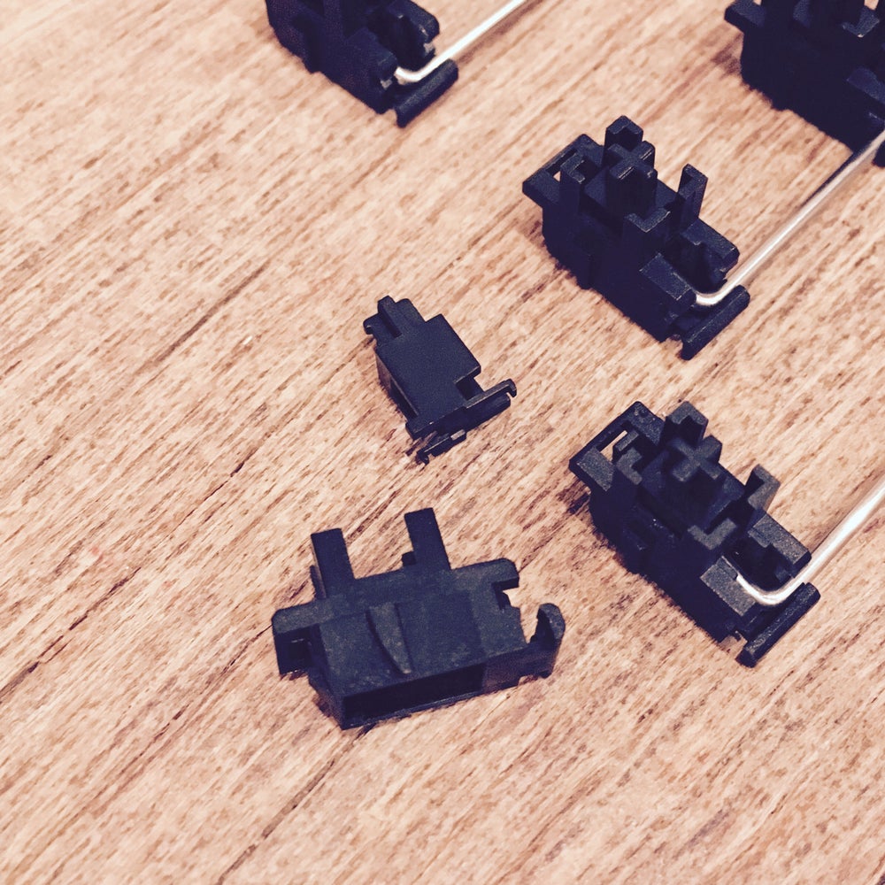 Image of Authentic Plate-Mounted Cherry Stabilizers