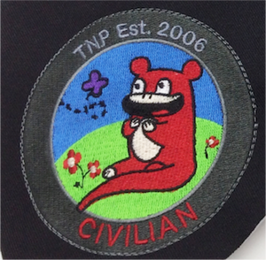 'Just another dumbass civilian' Orange Ver. Patch