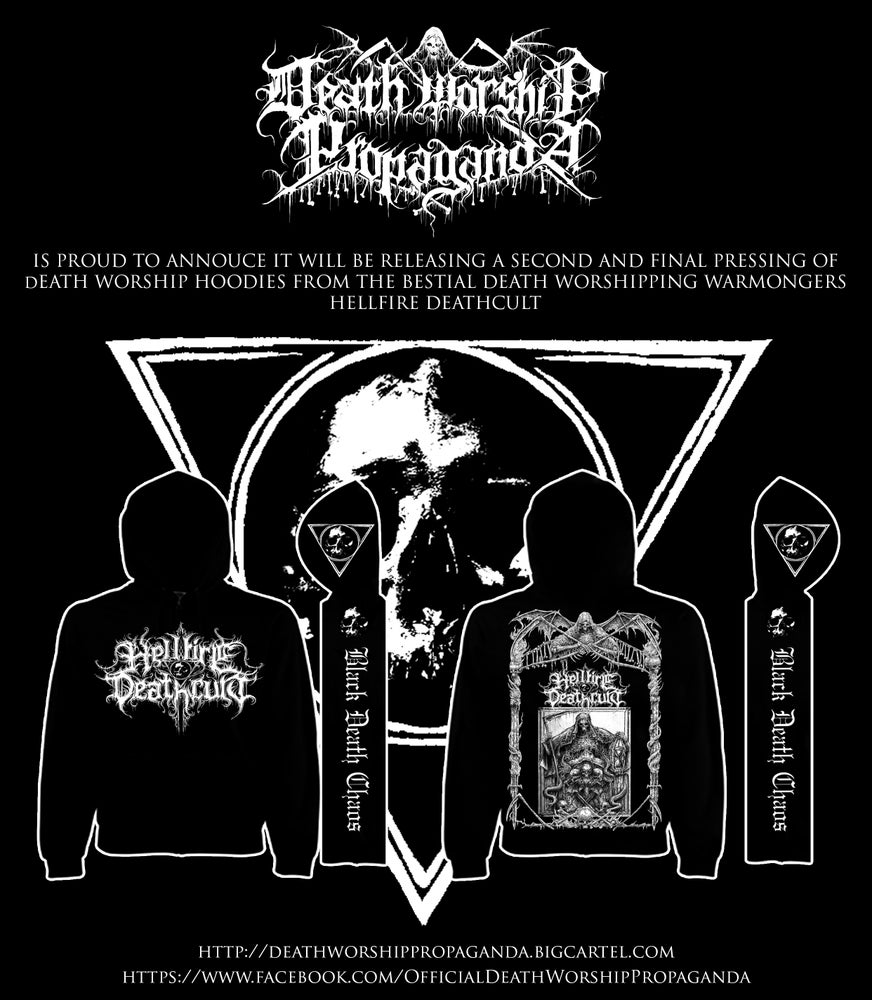 Image of Hellfire Deathcult - Death Worship Hoodie