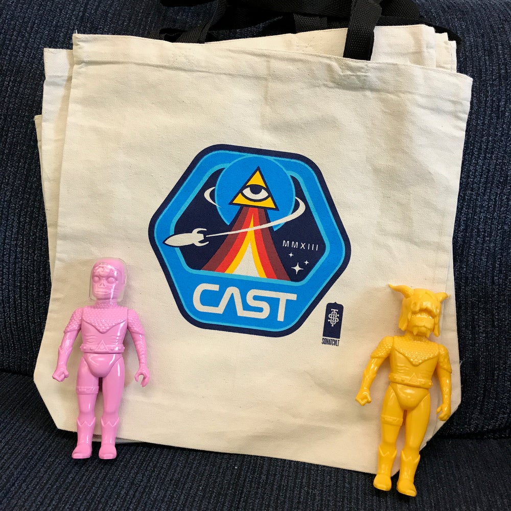 Image of Official CAST SQVATCVLT Earth Friendly Tote Bag