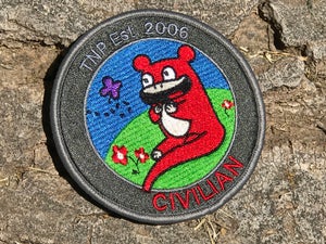 'Civilian' Red Ver. Patch