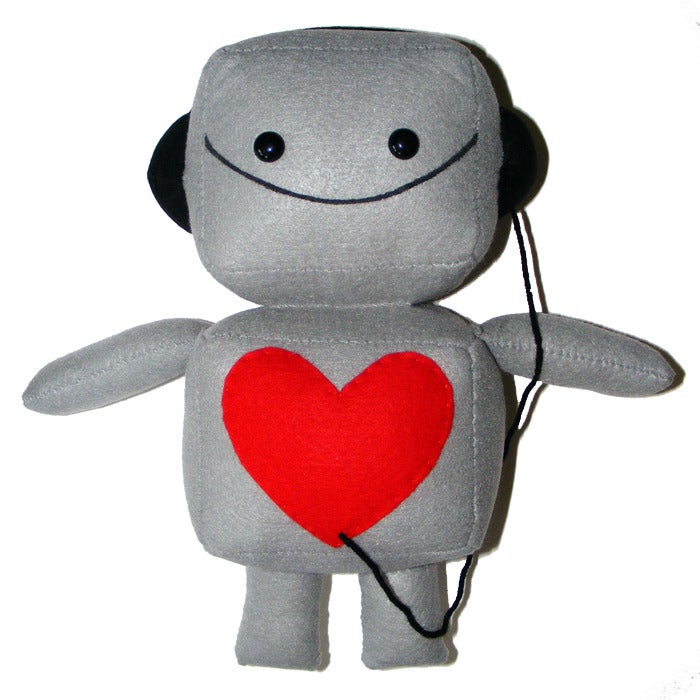 robot soft toy