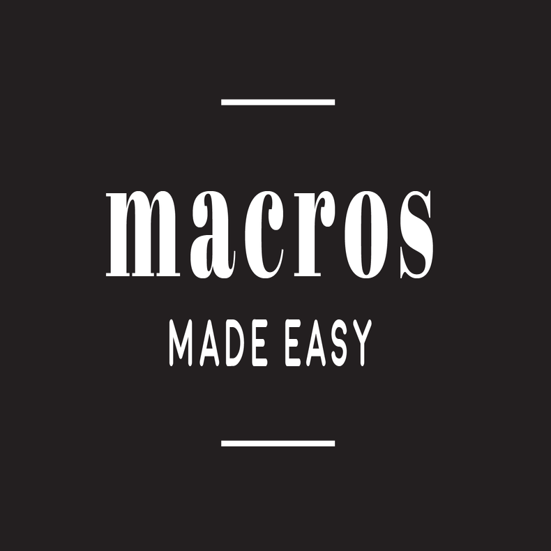 Home Macros Made Easy