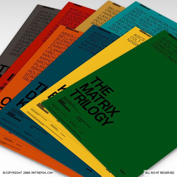 Image of Movie Poster Set (8 posters)