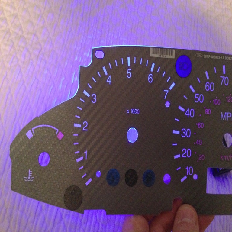 Ford focus aftermarket tach #9