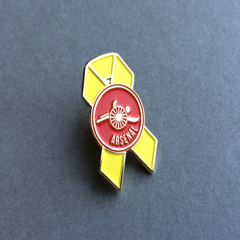 Arsenal Yellow Ribbon