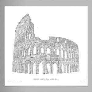 Colosseo 24"x16" Signed Poster (Pearl)