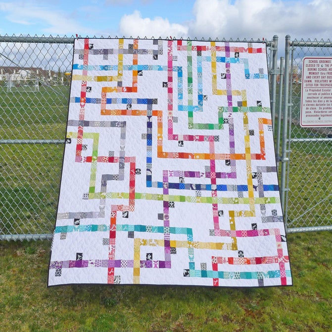 Image of TOKYO SUBWAY MAP QUILTS pdf quilt pattern