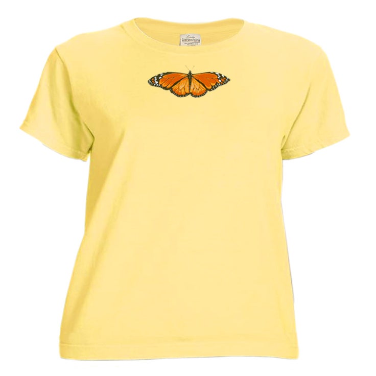 monarch print shirt