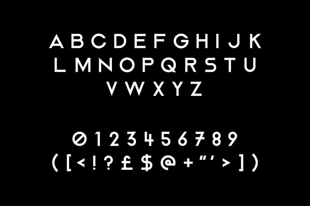 Image of Crate Sans Typeface