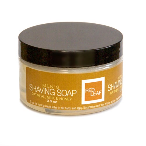 Image of Mens Travel Shaving Soap For Use With a Brush