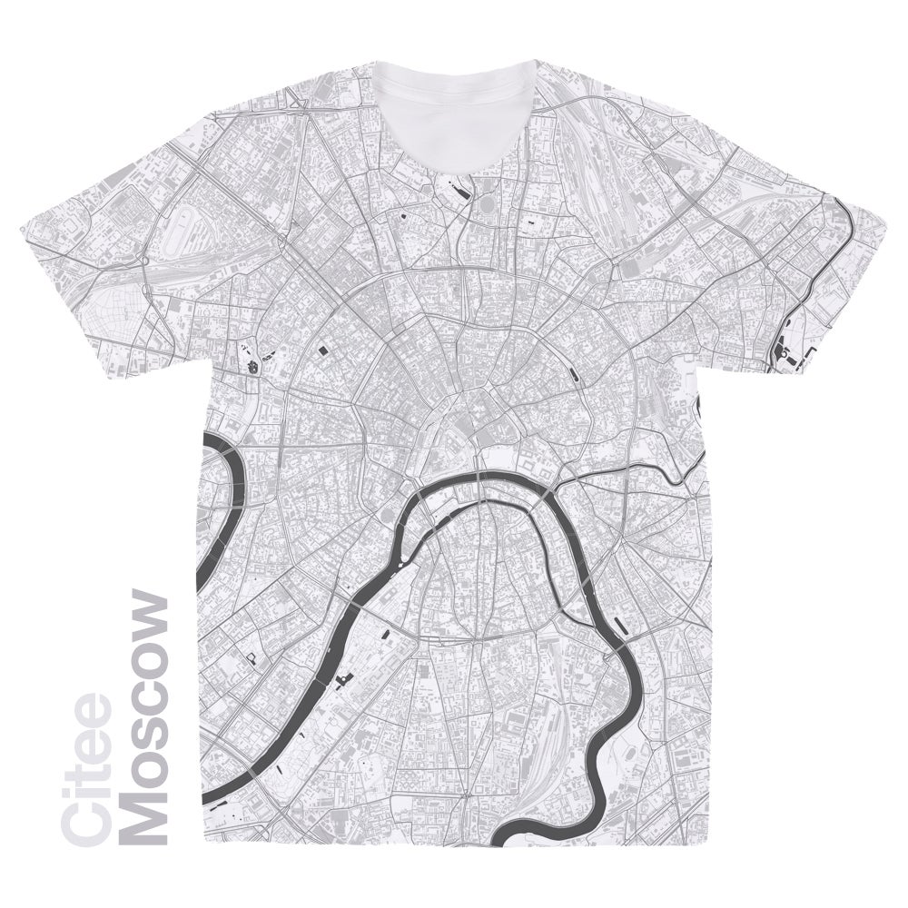 Image of Moscow map t-shirt