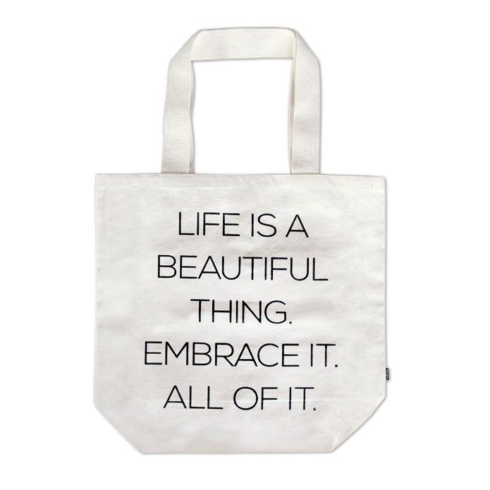Life Is A Beautiful Thing Tote | The Ivorys