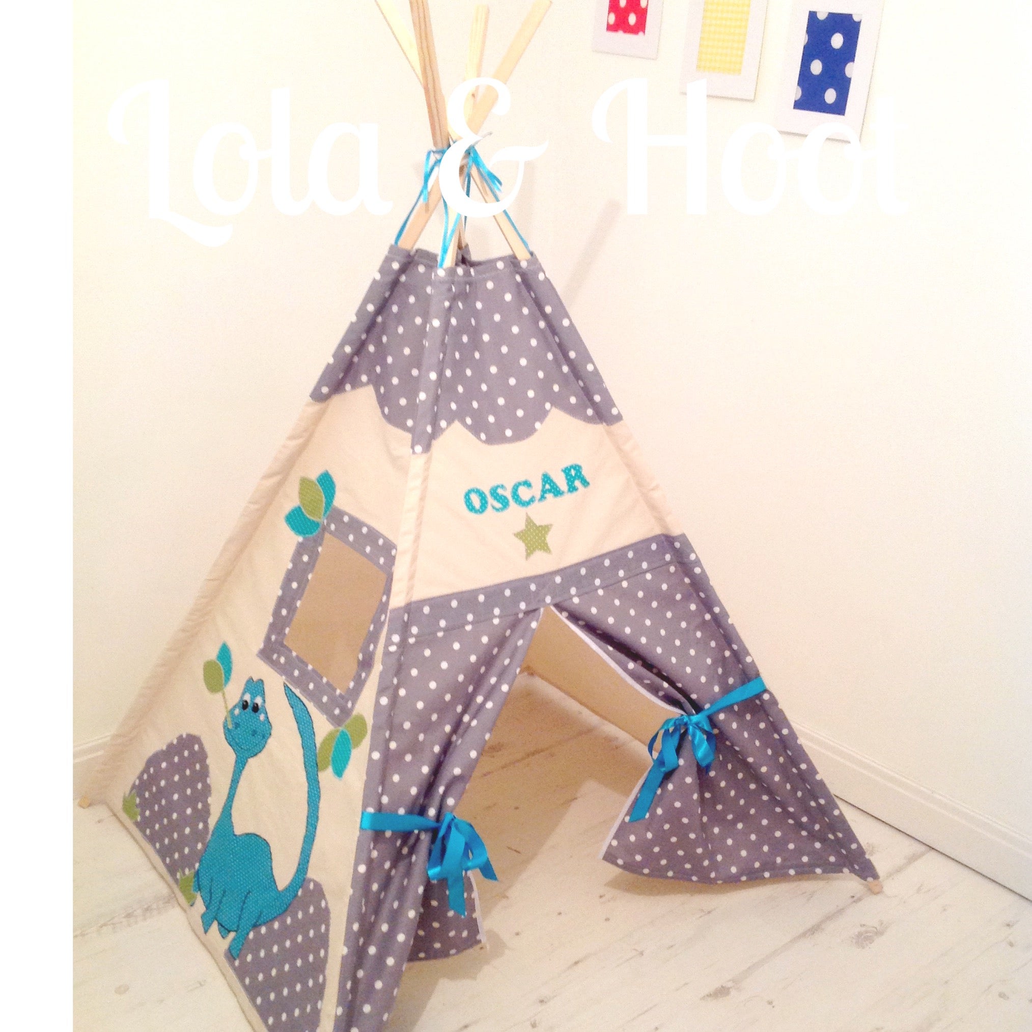 A Beautiful Play Teepee, Made From 100% Strong, Durable Unbleached A Beautiful Play Teepee, Made From 100% Strong, Durable Unbleached
