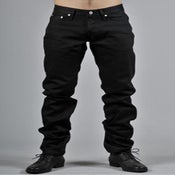 Image of N&F Weird Guy - Solid Black Selvedge