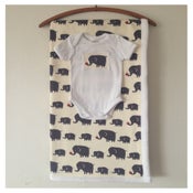 Image of Blanket & Onesie Elephants