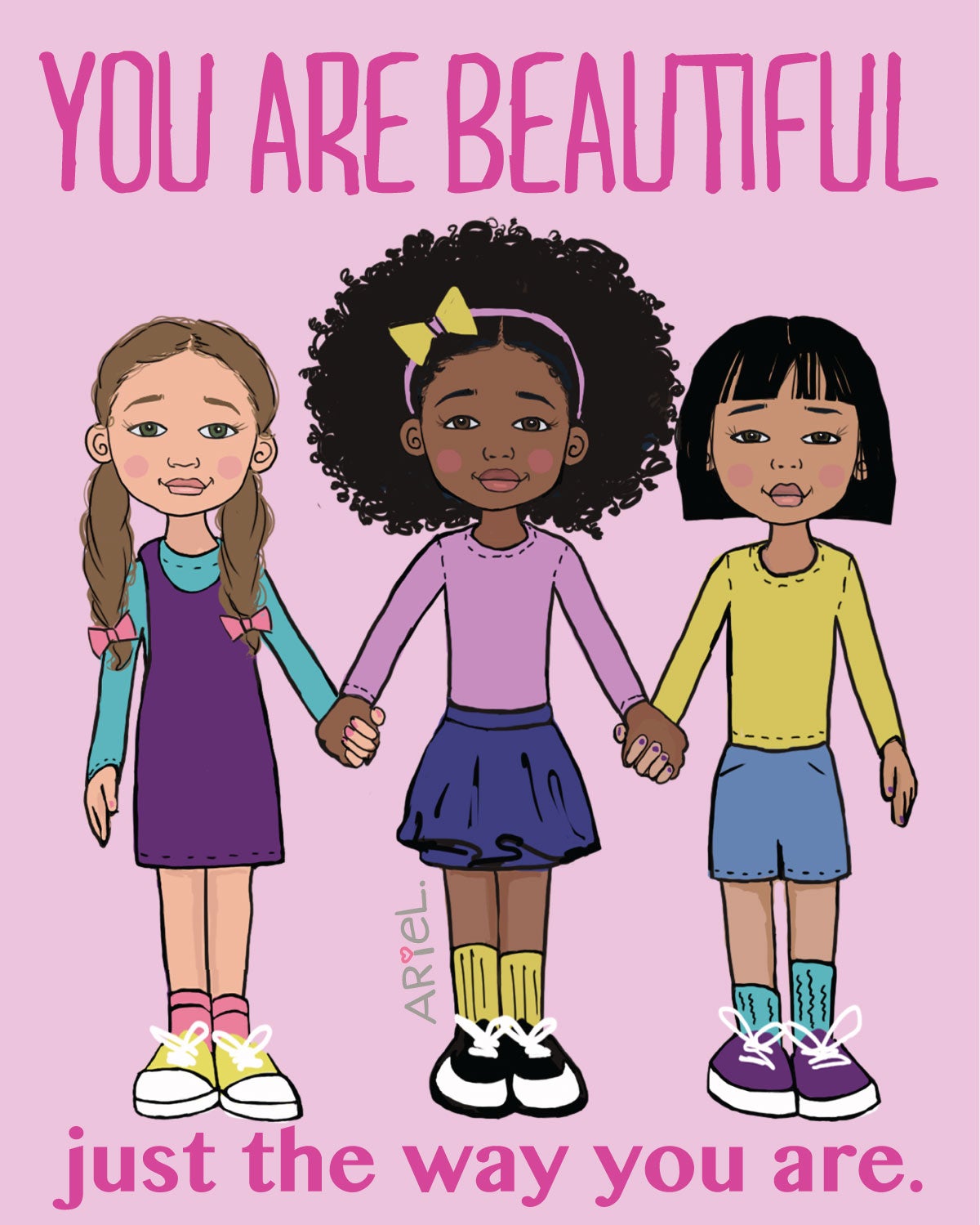 You are Beautiful POSTER/PRINT Ariel Brands