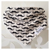 Image of Mustache Dribble Bib