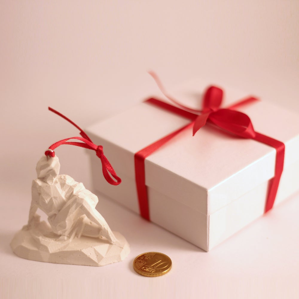 Image of White Lady Christmas decoration