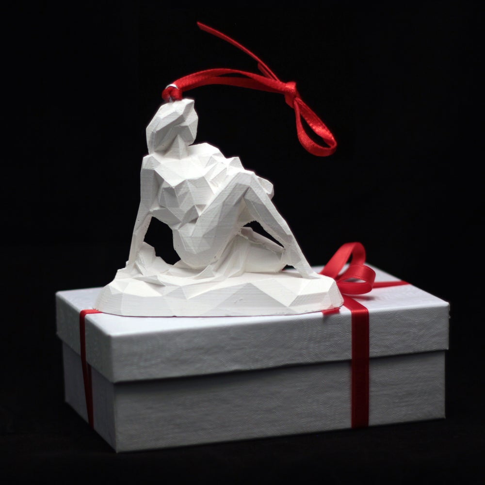 Image of White Lady Christmas decoration