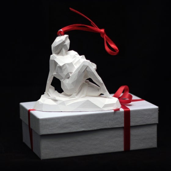 Image of White Lady Christmas decoration