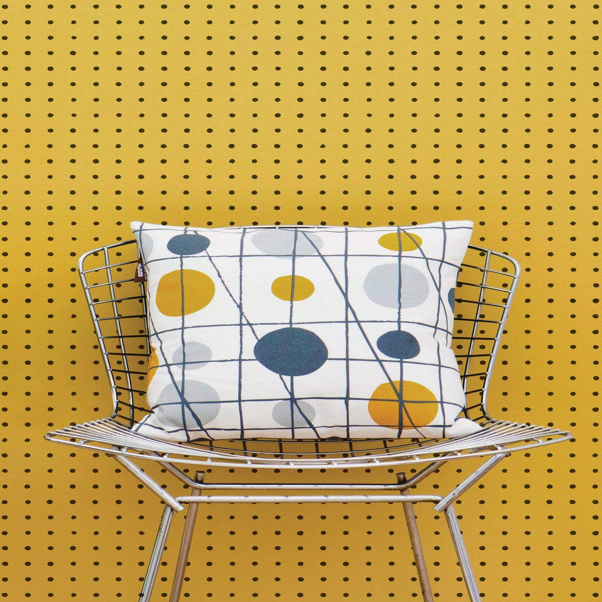 Mini Moderns — Peggy Wallpaper  Mustard