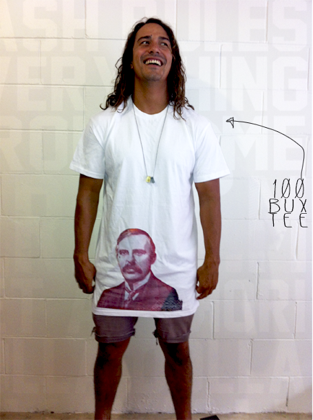 Image of 100 BUX TEE