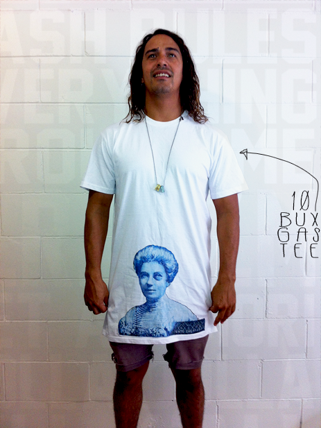 Image of 10 BUX GAS TEE