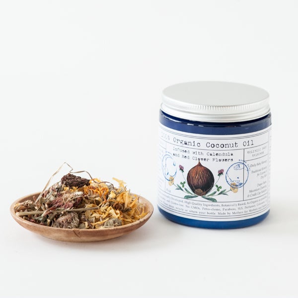 Infused Organic Coconut Oil Between You & the Moon by Brooklyn Herborium