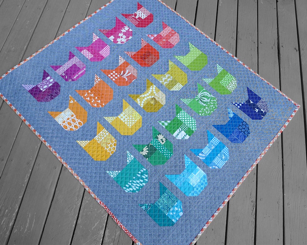 Patterns By Elizabeth Hartman THE CAT Pdf Quilt Pattern