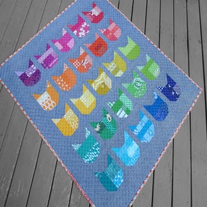 Image of THE CAT pdf quilt pattern