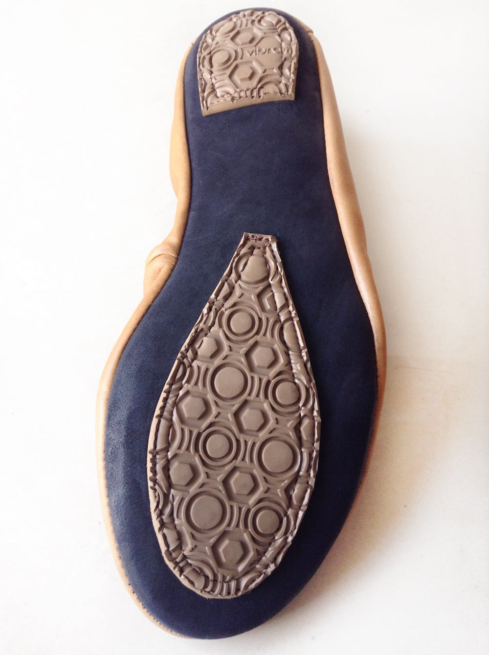 The Drifter Leather handmade shoes â Ballet Flats Foldable - Green Alert