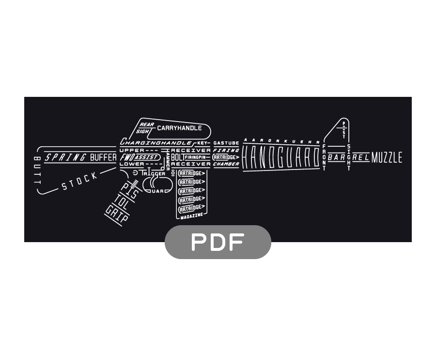 Aaron Kuehn — Rifle Typogram - PDF Aaron Kuehn — Rifle Typogram - PDF