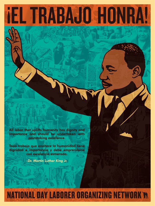 mlk day poster